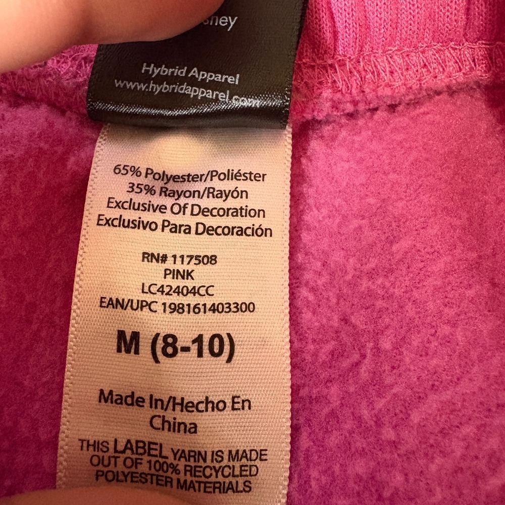 Disney Tim Burton's The Nightmare Before Christmas Sweatpants Women 29x26.5 Pink - Picture 7 of 13